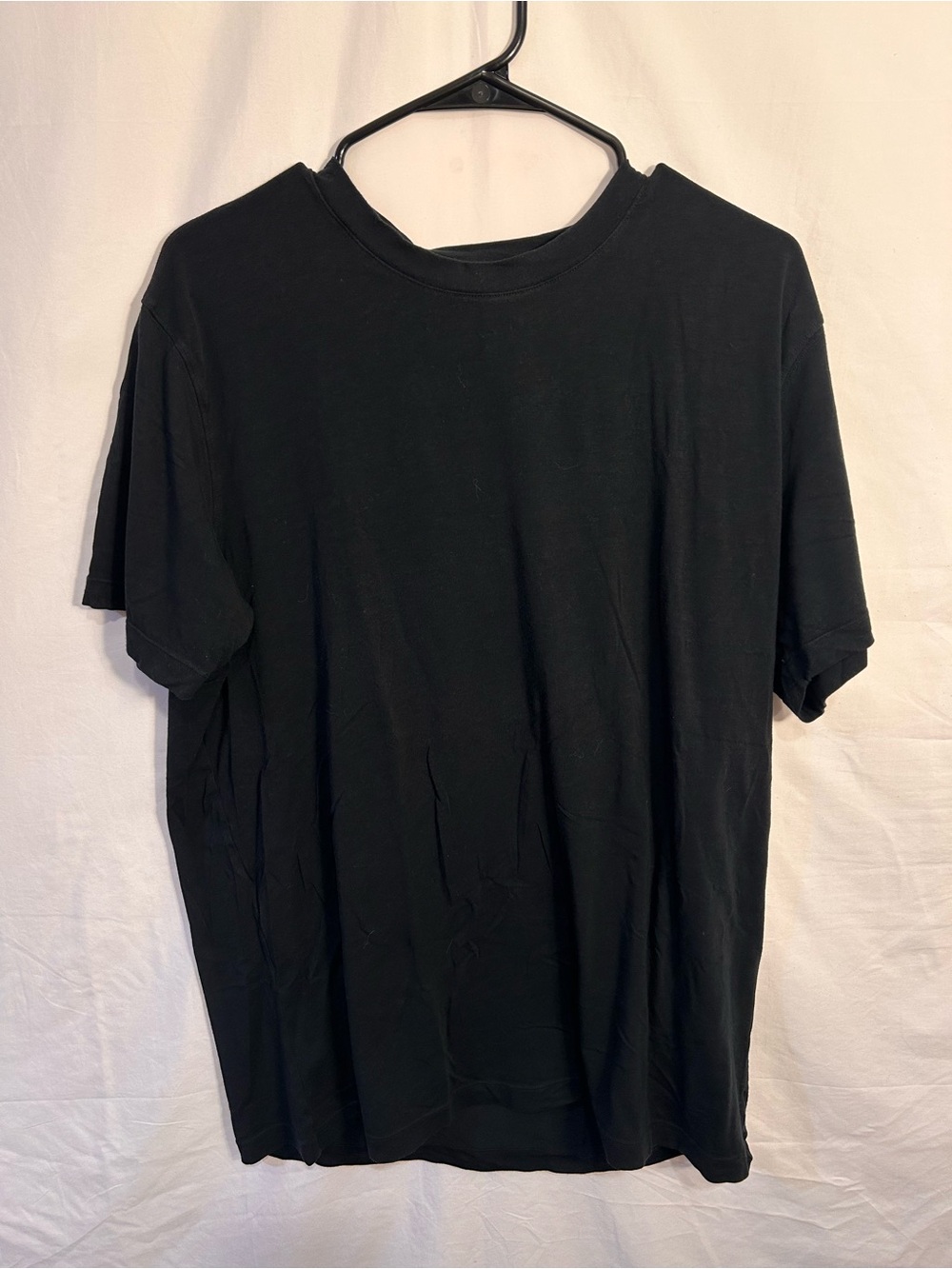 Fabletics Black Short Sleeve Crew Tee